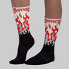 Sail 1s OG DopeSkill Sublimated Sock FIRE Graphic