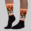 Shattered Backboard 1s DopeSkill Sublimated Sock FIRE Graphic