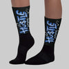 Awake NY x Racer Blue 5s DopeSkill Sublimated Sock Hustle Graphic