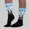 Melo 12s DopeSkill Sublimated Sock FIRE Graphic