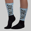 Blue Suede 40s DopeSkill Sublimated Sock Hustle Graphic