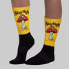 Yellow Collection DopeSkill Sublimated Socks Stay High Graphic