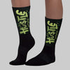 Foamposite One "Pine Green" DopeSkill Sublimated Sock Hustle Graphic