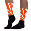 Orange Milk DopeSkill Sublimated Socks ZicZac Graphic