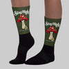 Olive Collection DopeSkill Sublimated Socks Stay High Graphic