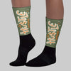 Undefeated x 4s OG DopeSkill Sublimated Sock Hustle Graphic