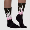 Neapolitan 11s DopeSkill Sublimated Socks FIRE Graphic