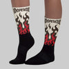 World’s Best Dad 3s DopeSkill Sublimated Socks FIRE Graphic
