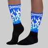 Royal Blue Collection DopeSkill Sublimated Socks FIRE Graphic