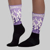 Hydrangeas 10s DopeSkill Sublimated Sock FIRE Graphic