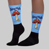 University Blue Collection DopeSkill Sublimated Socks Stay High Graphic