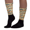 GORE-TEX “Brown Kelp” 6s DopeSkill Sublimated Socks Abstract Tiger Graphic