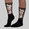Baroque Brown 1s DopeSkill Sublimated Sock Hustle Graphic