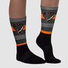 Fear Pack 3s DopeSkill Sublimated Socks Horizontal Stripes Graphic