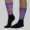 Rare Air 4s DopeSkill Sublimated Sock Hustle Graphic