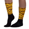 Yellow Bordeaux DopeSkill Sublimated Socks Abstract Tiger Graphic