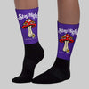 PURPLE Collection DopeSkill Sublimated Socks Stay High Graphic