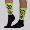 OG Chase B x Jumpman Jack DopeSkill Sublimated Sock Hustle Graphic