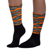 Fear Pack 3s DopeSkill Sublimated Socks Abstract Tiger Graphic