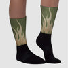 Max 90 Neutral Olive DopeSkill Sublimated Socks FIRE Graphic