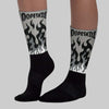 Cool Grey 9s DopeSkill Sublimated Sock FIRE Graphic