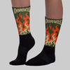 Olive Collection DopeSkill Sublimated Socks FIRE Graphic