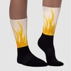 Sail 4s DopeSkill Sublimated Socks FIRE Graphic