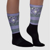 Indigo Haze 5s DopeSkill Sublimated Socks Horizontal Stripes Graphic