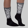 Wet Cement 4s DopeSkill Sublimated Socks Hustle Graphic