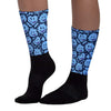 Georgetown 5s DopeSkill Sublimated Socks Slime Graphic