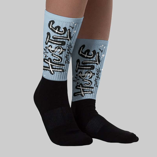 Blue Suede 40s DopeSkill Sublimated Sock Hustle Graphic