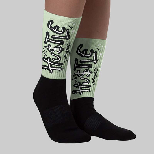 Seafoam 4s 2025 DopeSkill Sublimated Sock Hustle Graphic