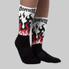 Flight Club 4s DopeSkill Sublimated Sock FIRE Graphic
