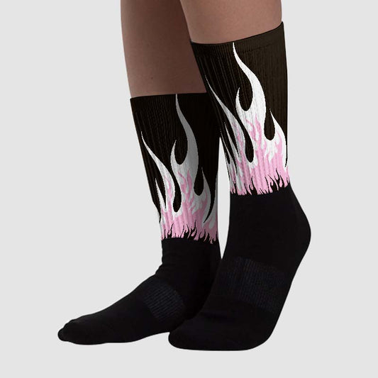 Neapolitan 11s DopeSkill Sublimated Socks FIRE Graphic