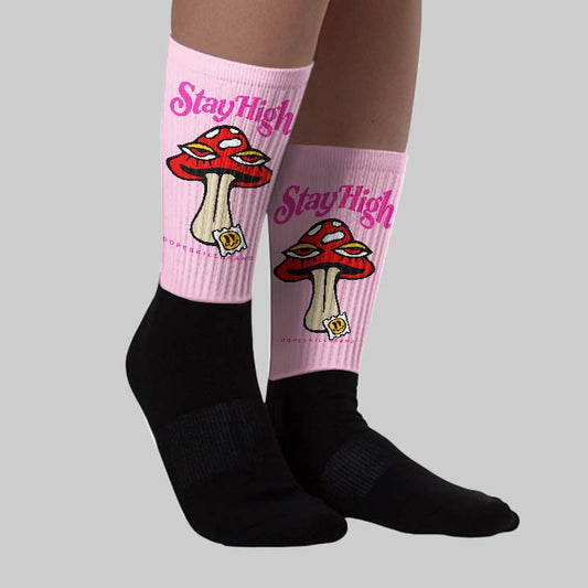 Pink Collection DopeSkill Sublimated Socks Stay High Graphic