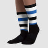 Space Jam 11s DopeSkill Sublimated Socks Horizontal Stripes Graphic