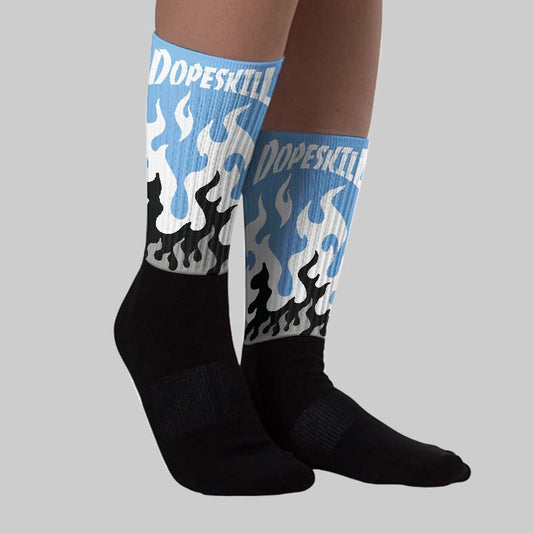 Melo 12s DopeSkill Sublimated Sock FIRE Graphic