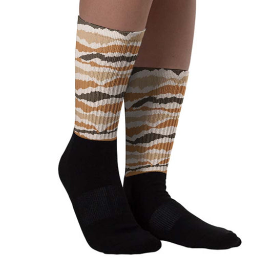 Palomino 3s DopeSkill Sublimated Socks Abstract Tiger Graphic