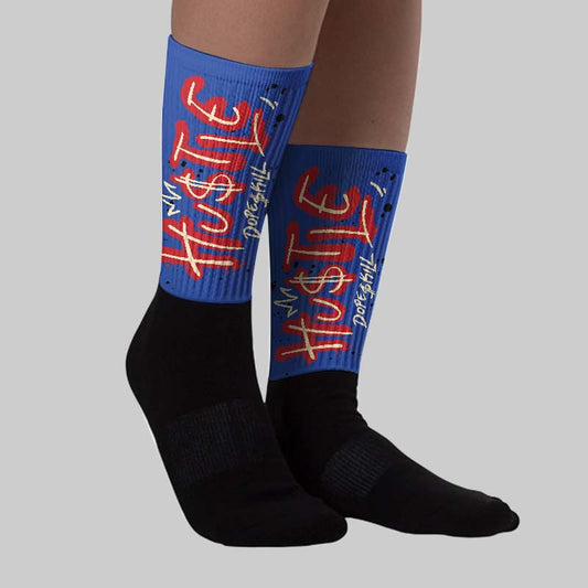 Rare Air 4s DopeSkill Sublimated Sock Hustle Graphic