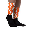 Orange Milk DopeSkill Sublimated Socks ZicZac Graphic