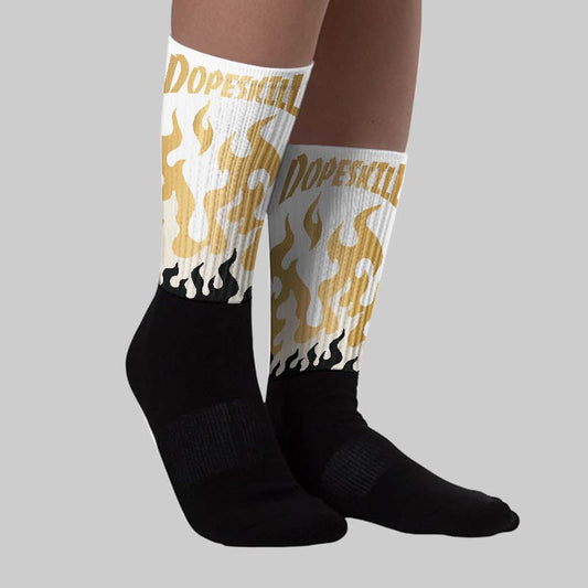 “Mother’s Day” 11s DopeSkill Sublimated Socks FIRE Graphic