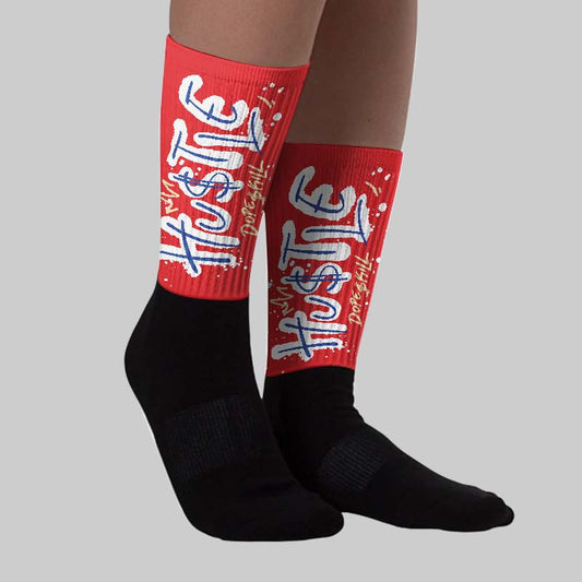 Seoul 2.0 3s DopeSkill Sublimated Sock Hustle Graphic