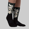 Reverse Metallic 5s DopeSkill Sublimated Sock Hustle Graphic