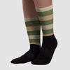 Max 90 Neutral Olive DopeSkill Sublimated Socks Horizontal Stripes Graphic