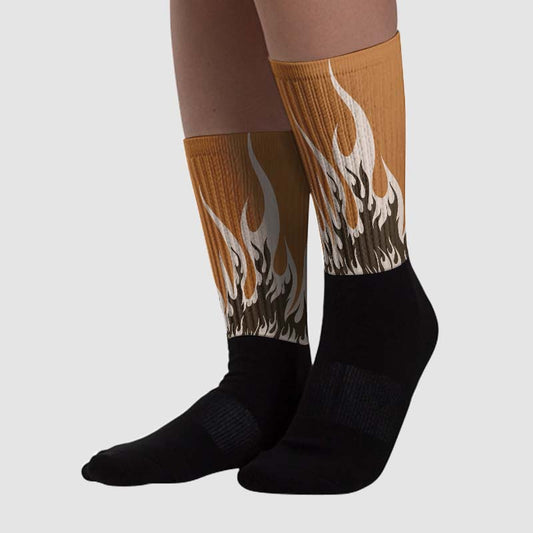 Palomino 3s DopeSkill Sublimated Socks FIRE Graphic