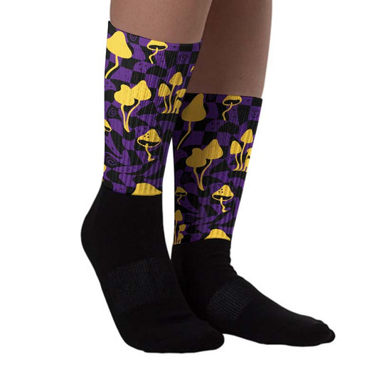 Field Purple 12s DopeSkill Sublimated Socks Mushroom Graphic