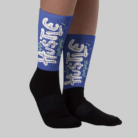 Voodoo Alternate 1s DopeSkill Sublimated Sock Hustle Graphic