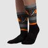 Fear Pack 3s DopeSkill Sublimated Socks Horizontal Stripes Graphic