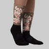 World’s Best Dad 3s DopeSkill Sublimated Socks Hustle Graphic