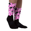 Dunk Low Active Fuchsia DopeSkill Sublimated Socks Mushroom Graphic